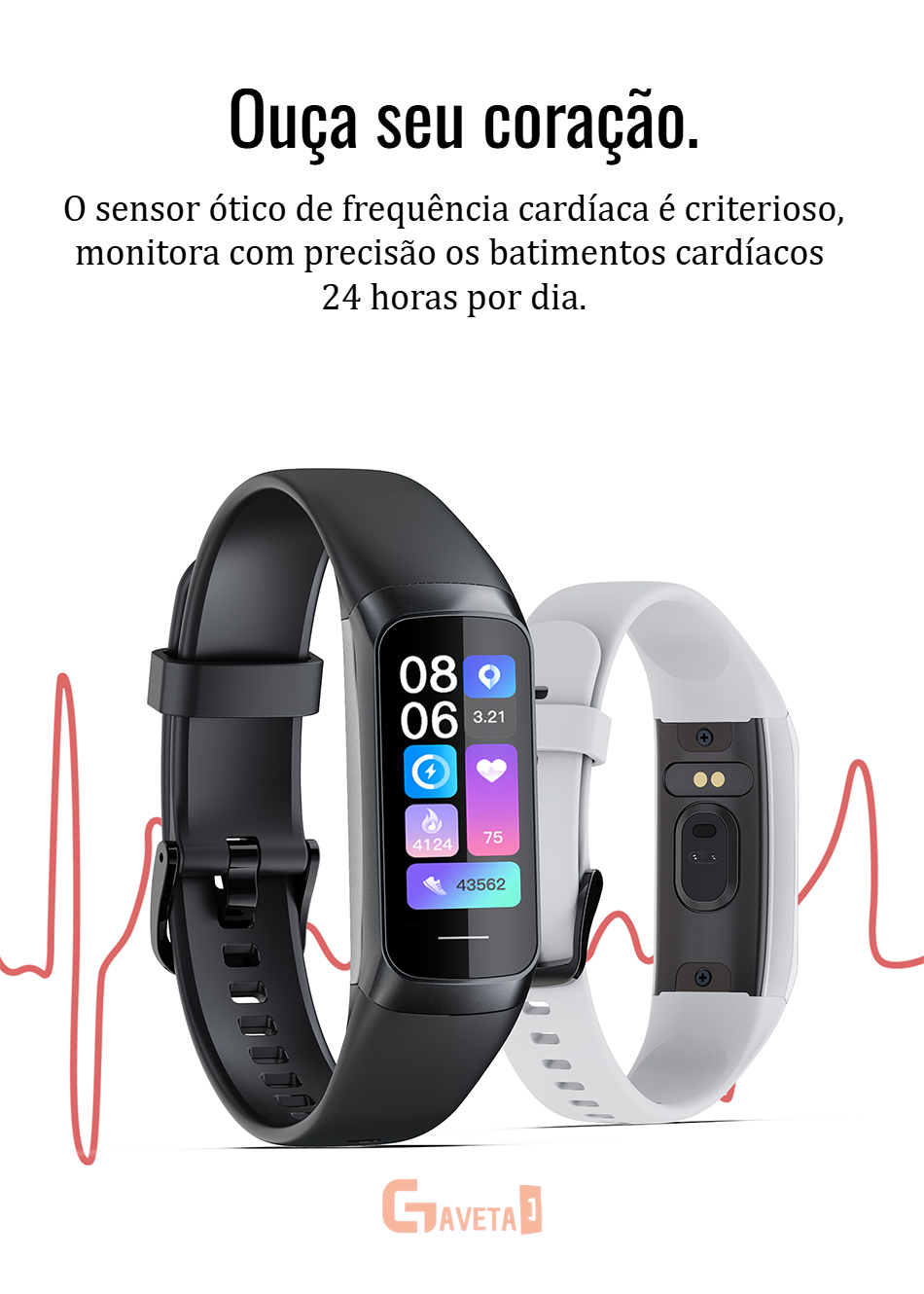 Pulseira Inteligente Active Fitness