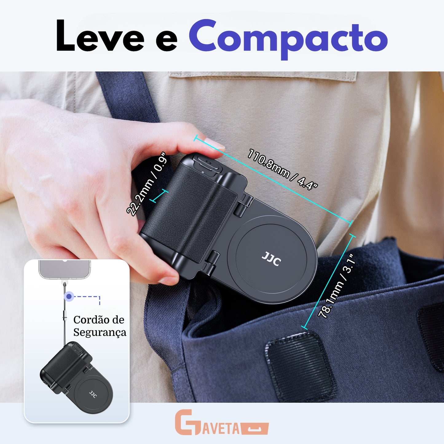Adaptador Magnético para Smartphone