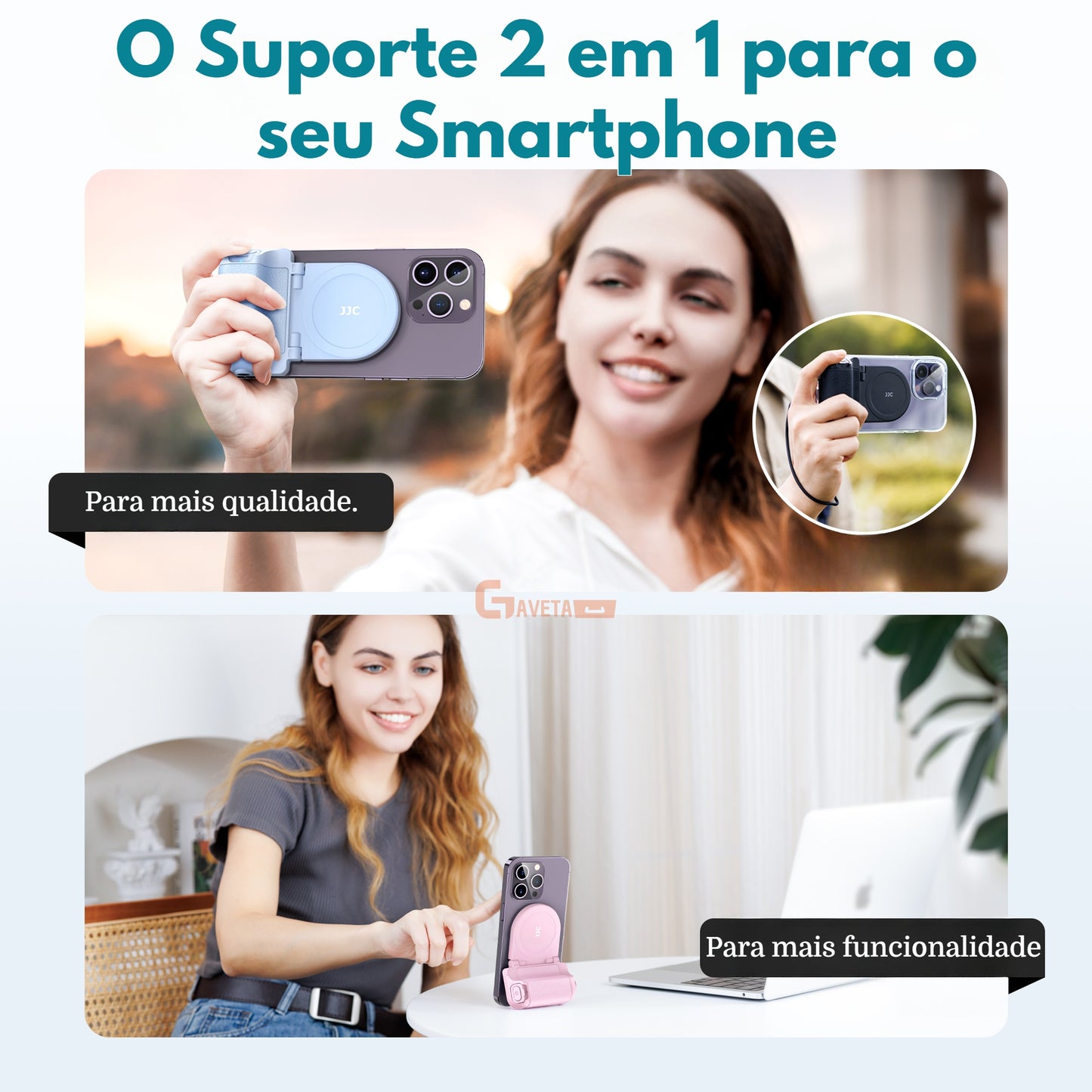 Adaptador Magnético para Smartphone