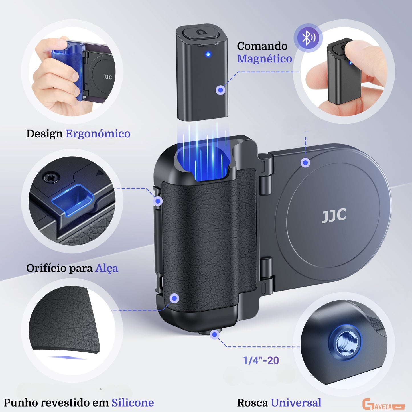 Adaptador Magnético para Smartphone