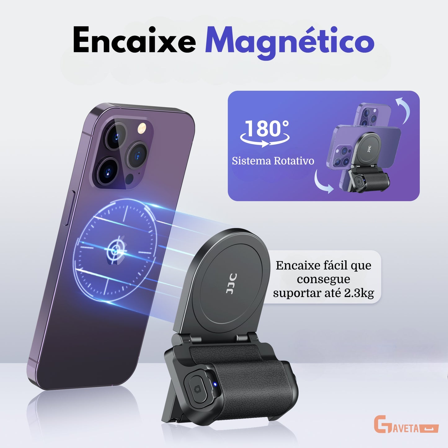 Adaptador Magnético para Smartphone