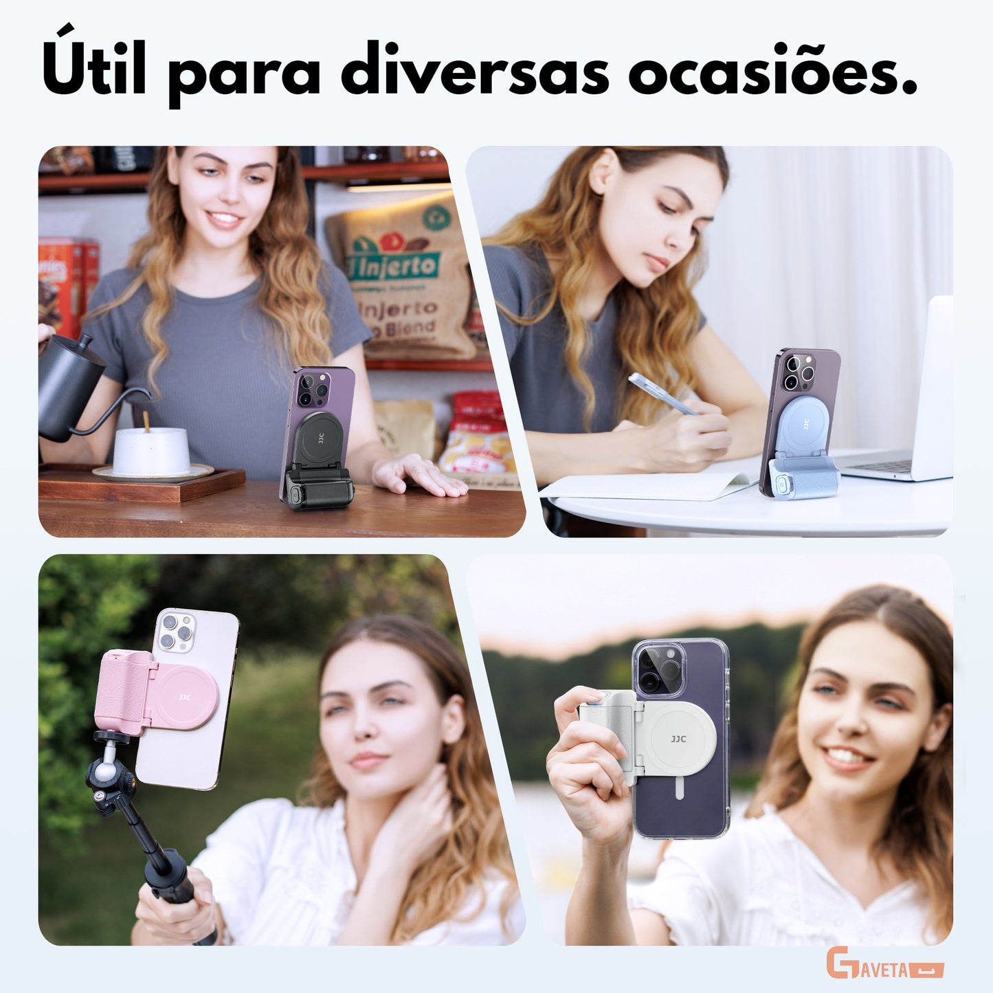 Adaptador Magnético para Smartphone
