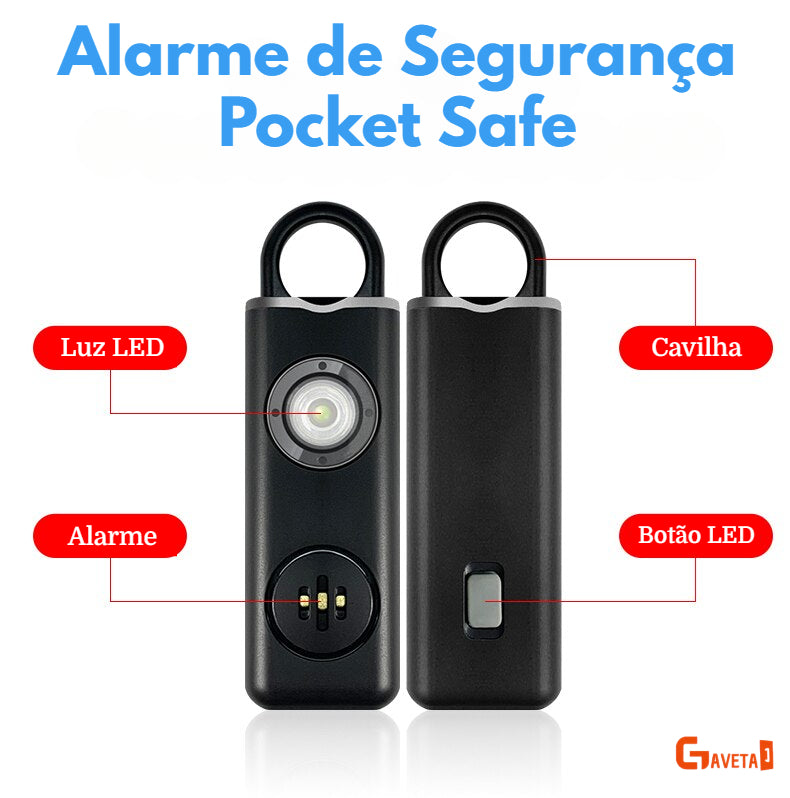 Alarme de Segurança Pocket Safe