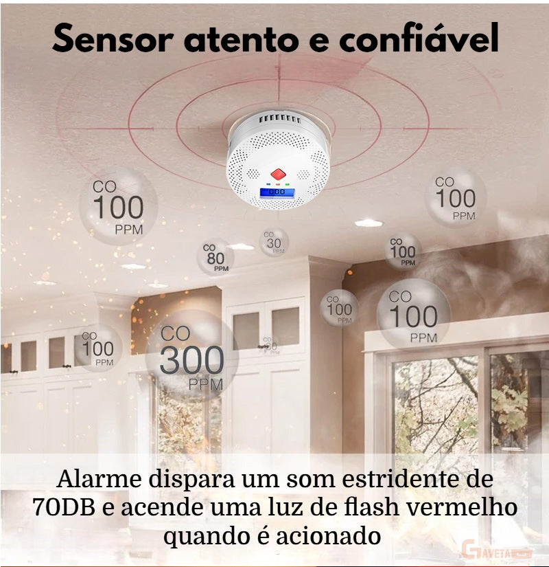 Alarme Detetor de Fumo WiSafe