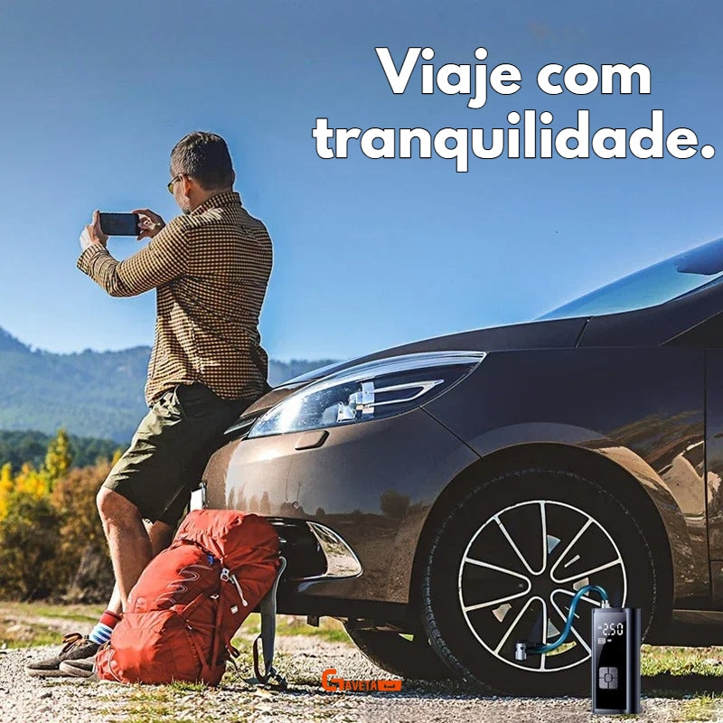 Bomba de Ar - Mini Compressor AirBoost