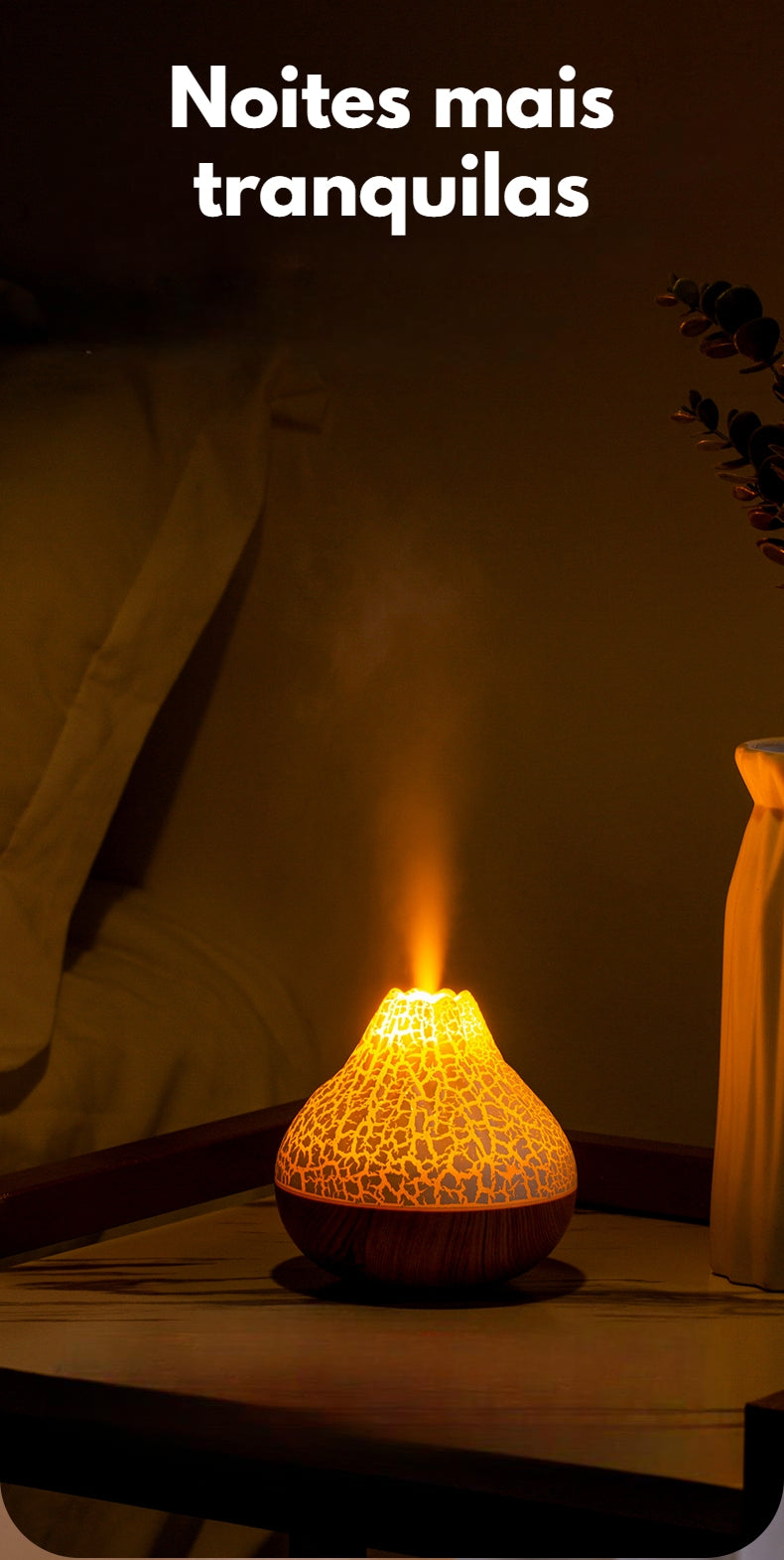 Humidificador de aire Volcano - Purificador de aire USB