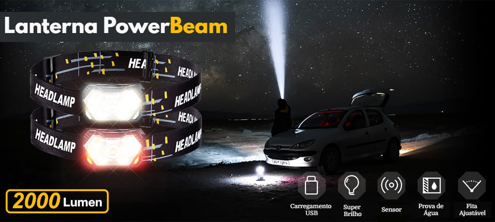 Lanterna de Cabeça PowerBeam