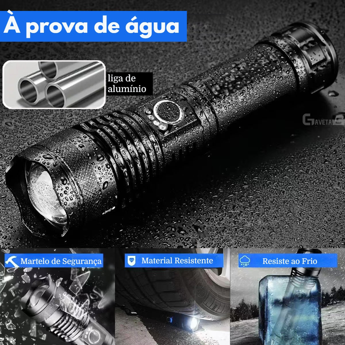 Lanterna de Alta Potência Max Blaze