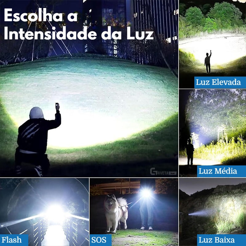 Lanterna de Alta Potência Max Blaze