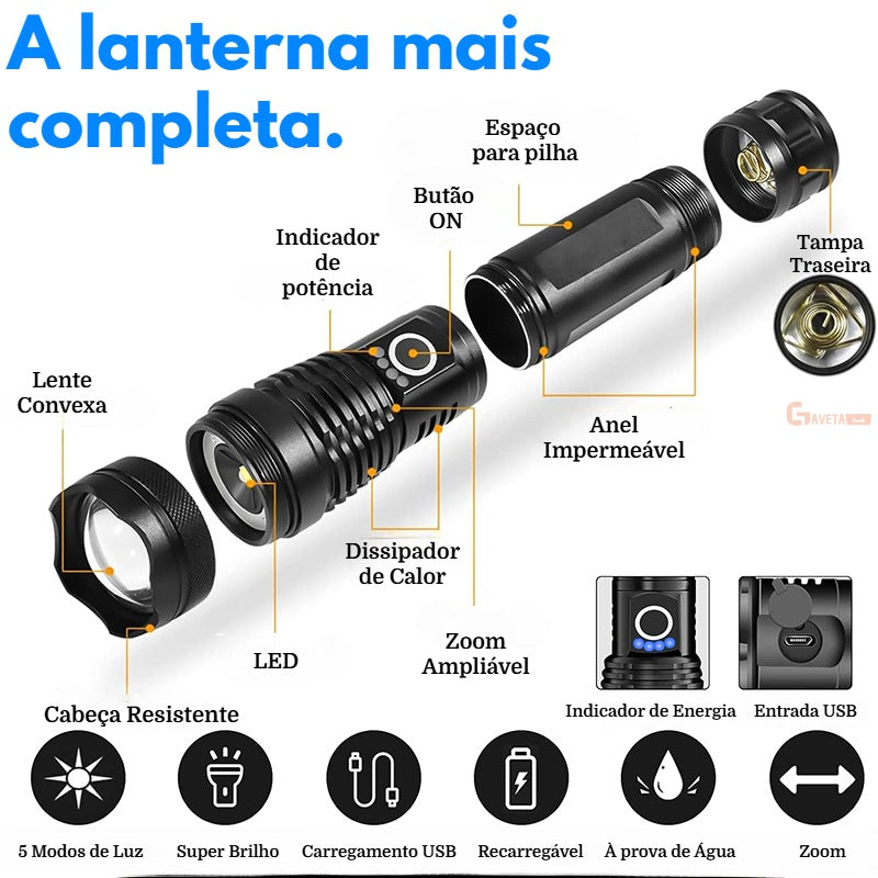 Lanterna de Alta Potência Max Blaze