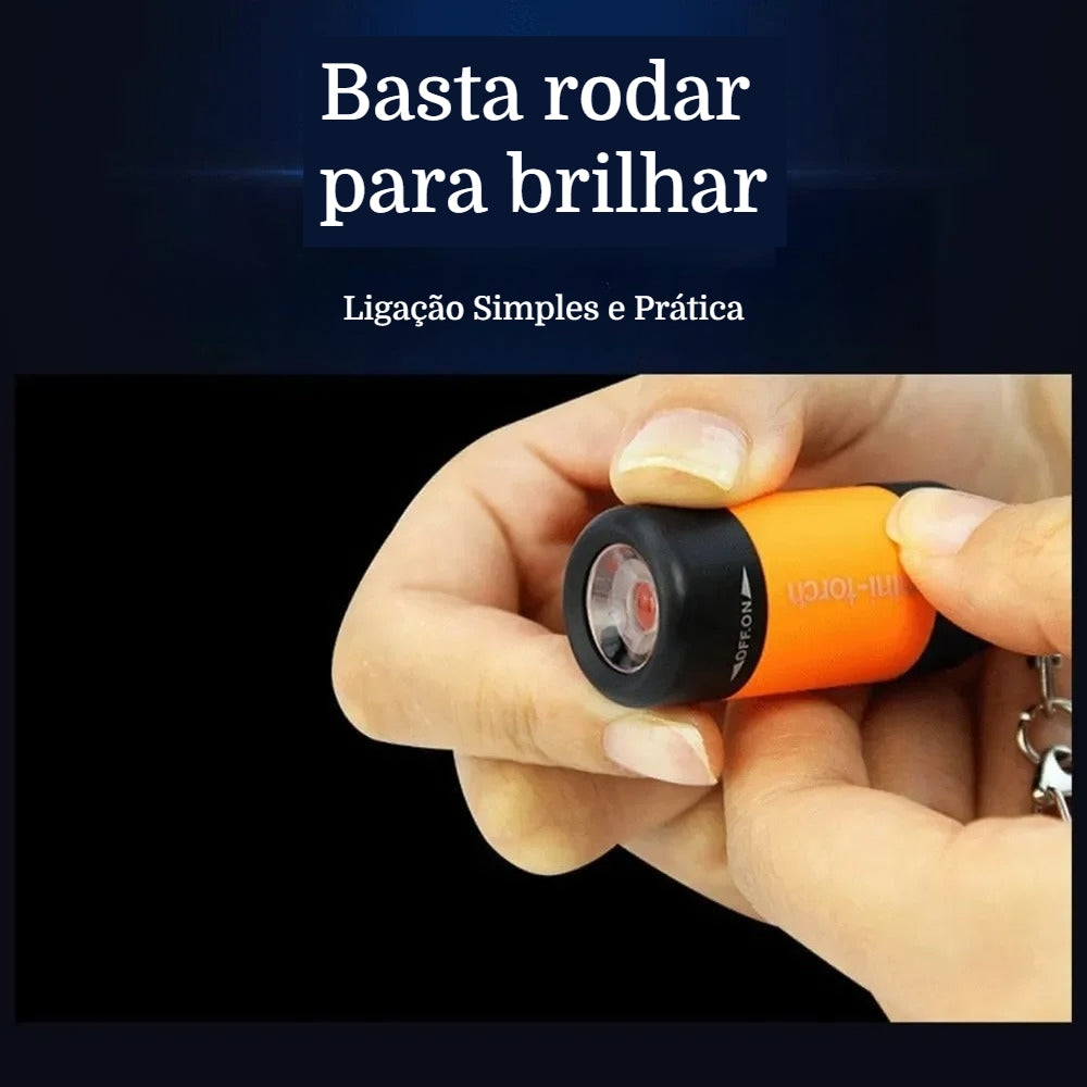 Mini Lanterna LED USB Recarregável