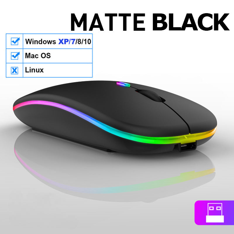 Rato LumiSilent - LED Wireless & USB