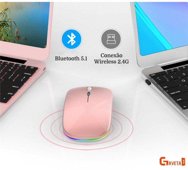 Rato LumiSilent - LED Wireless & USB