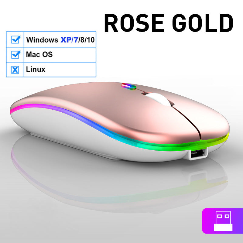 Rato LumiSilent - LED Wireless & USB