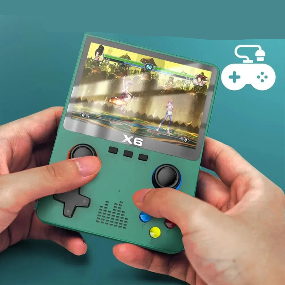 Consola portátil X6: doble joystick