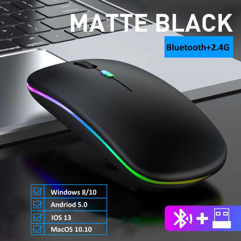 Rato LumiSilent - LED Wireless & USB