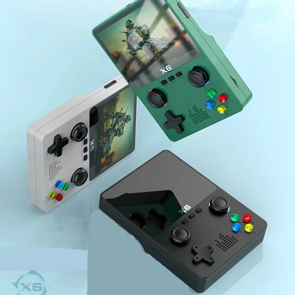 Consola portátil X6: doble joystick