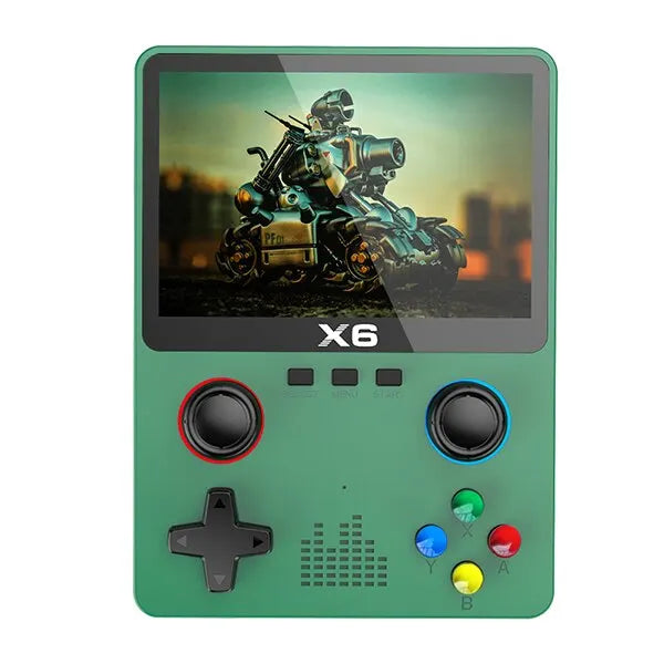 Consola portátil X6: doble joystick