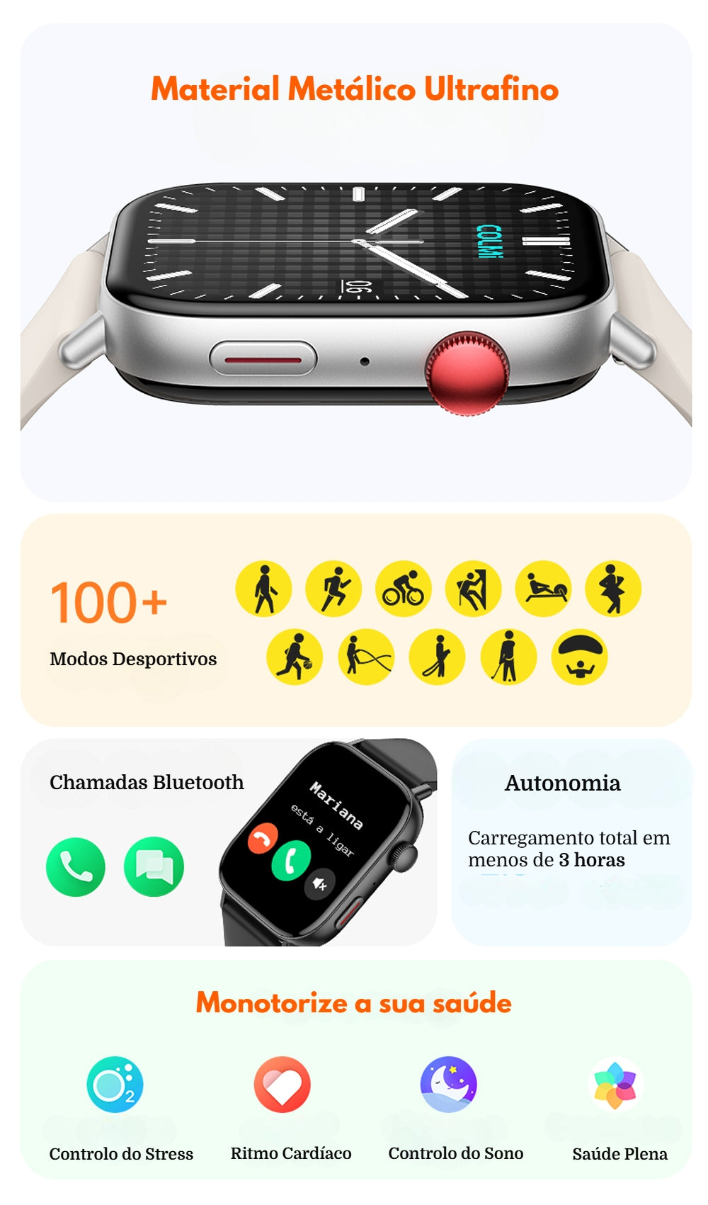Reloj inteligente COLMI C8 Max