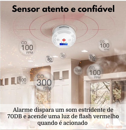 Alarme Detetor de Fumo WiSafe