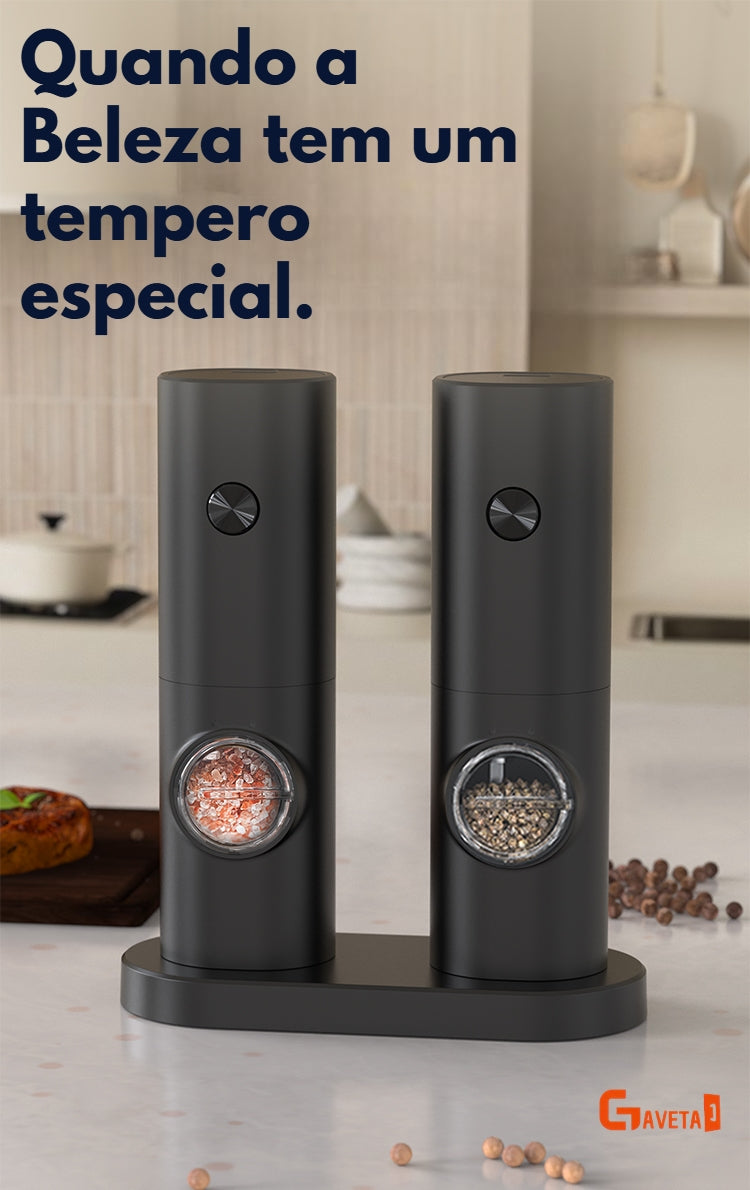 Moedor Automático de Sal & Pimenta