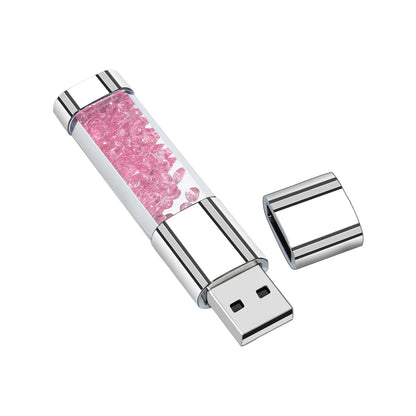 Pen Drive Crystal LED Light